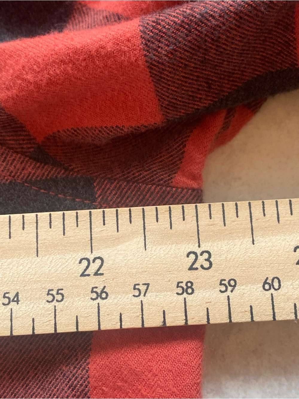 Burton Brighton HD Mens Flannel Shirt L Red Black Buffalo Plaid Organic Cotton - Picture 6 of 14